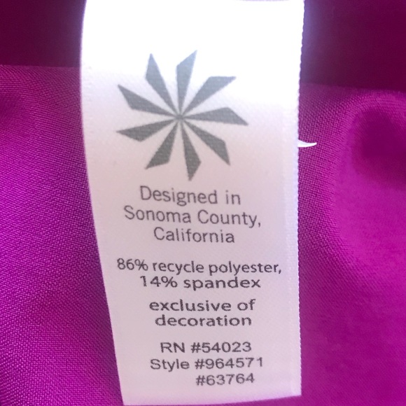 ATHLETA Go Time Strappy Tank Top Purple Size S - Picture 7 of 8